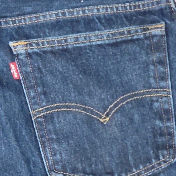 Mens Levis 517 dark denium boot cut Jens 39 x 31 - Picture 10 of 12